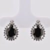 Gota con zirconias sin bisel