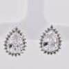 Gota con zirconias sin bisel