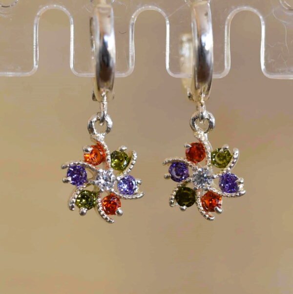Rehilete con Zirconias de Color