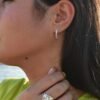 Anillo cruz princesa ancho